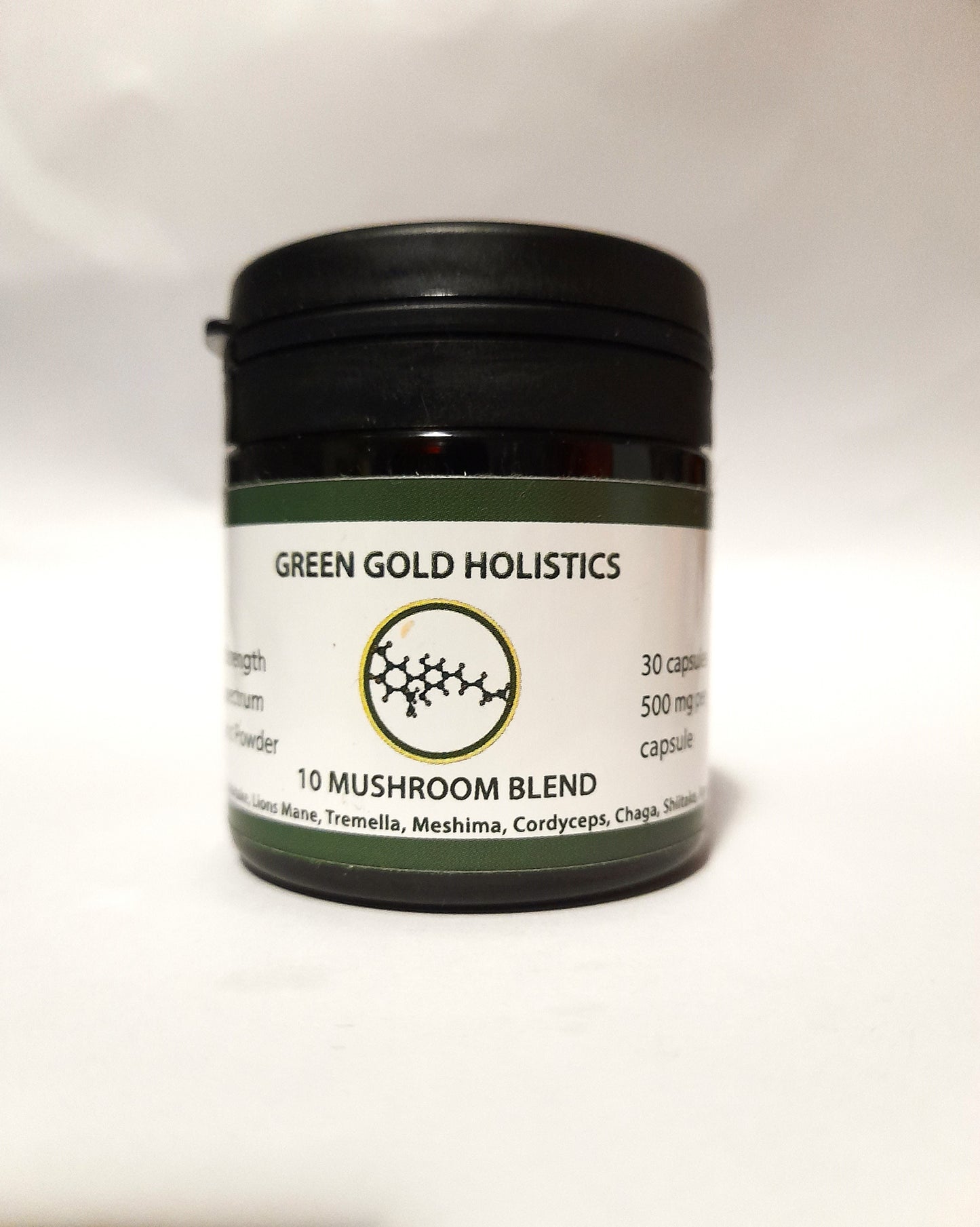 Organic 10 Mushroom Blend Superfood 30 capsules 500mg