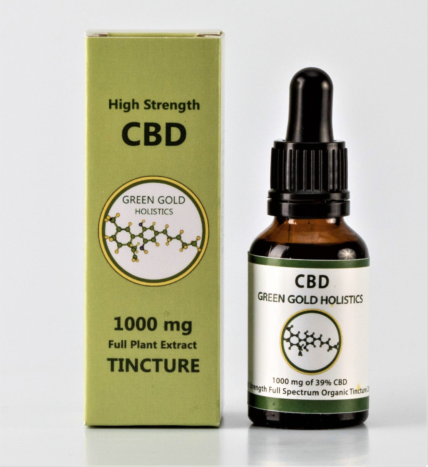 Organic Full Spectrum CBD Oil 25ml bottle