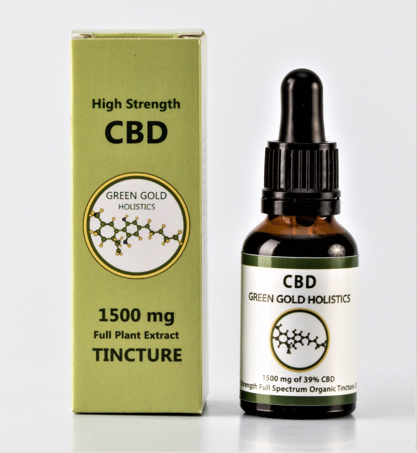 Organic Full Spectrum CBD Oil 25ml bottle