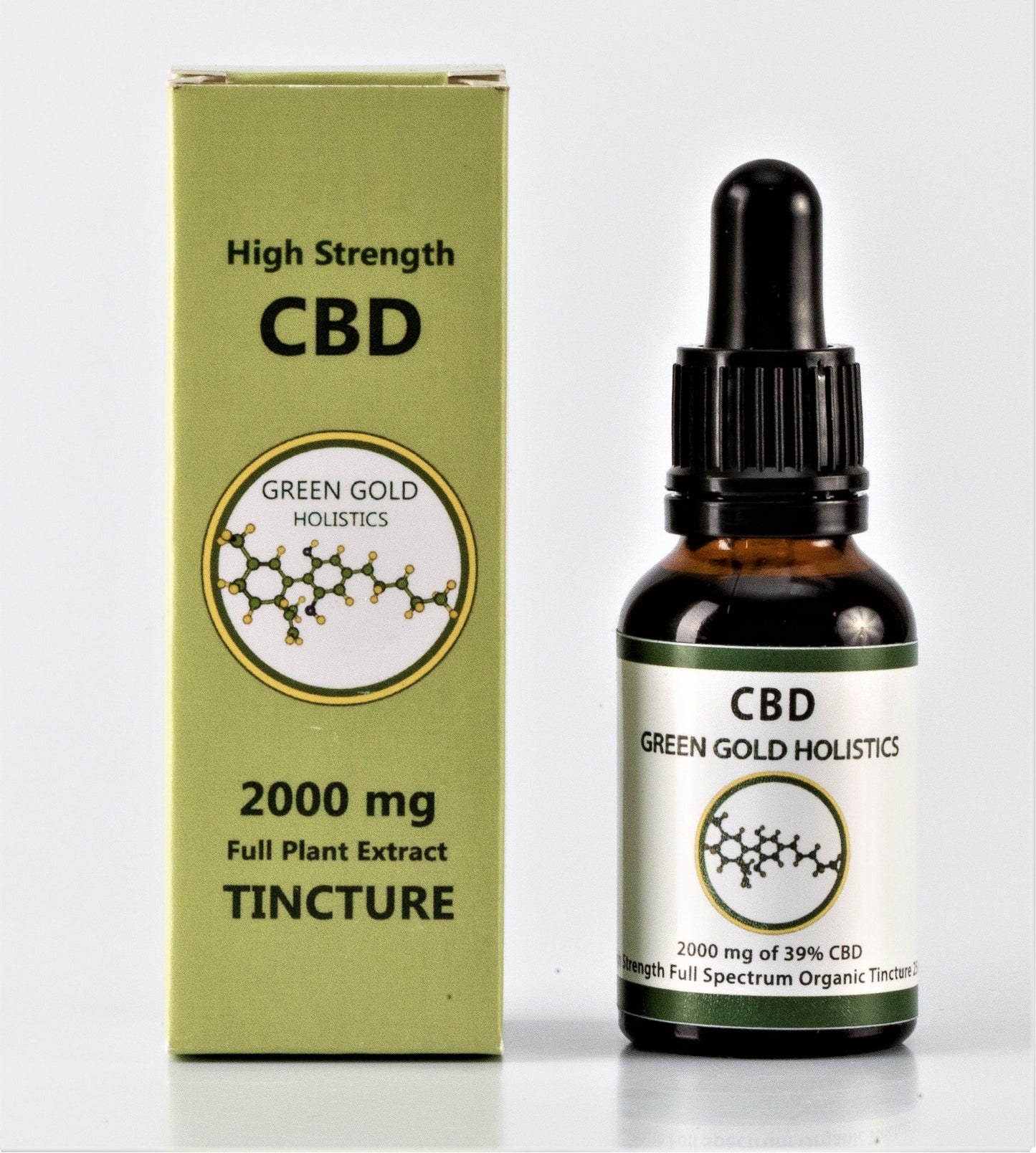 Organic Full Spectrum CBD Oil 25ml bottle